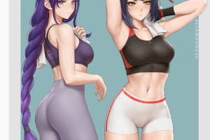 不要吃咖喱ASMR舔耳剧情：喜多川和你一起做衣服