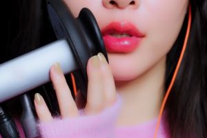 小萌 粉色毛衣舔耳（22.12.14~2）