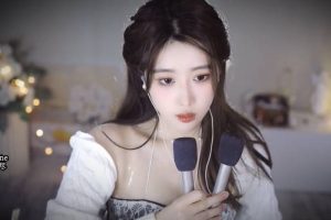 虎牙大伊伊ASMR 听呼吸声睡觉吧（23.01.23~1）