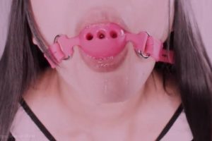 满是口水的束缚口球 黒月かなせ黑月堂（23.10.26~3）