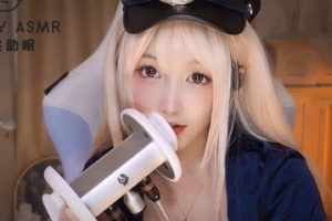 二呆啾 女警亲耳舔耳（26.07.21~1）
